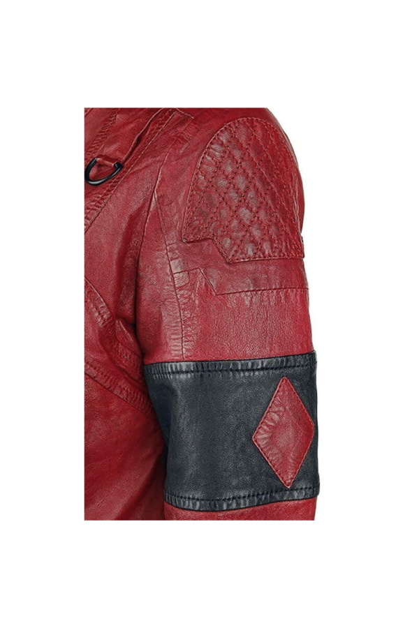 Harley Quinn Leather Jacket