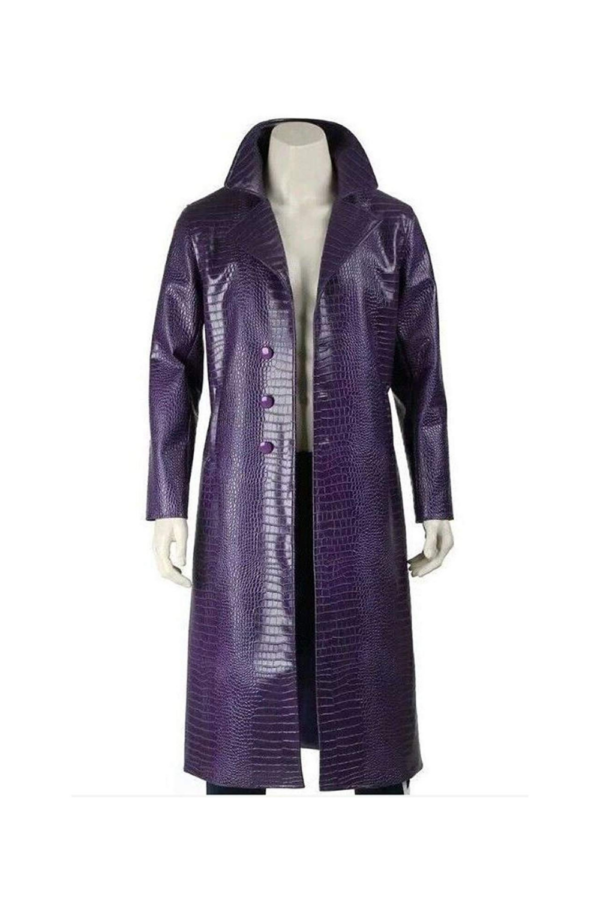Purple Joker Coat Suicide Squad Joker Cosplay Costume