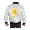 White Drive Ryan Gosling Scorpion Jacket