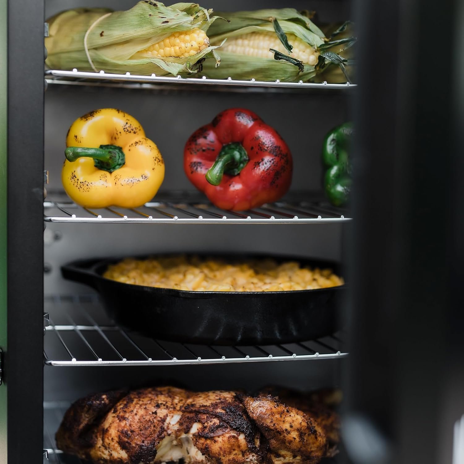 Masterbuilt 710 WiFi Digital Electric Smoker, 711 Sq. In, Vertical Design - Image 10