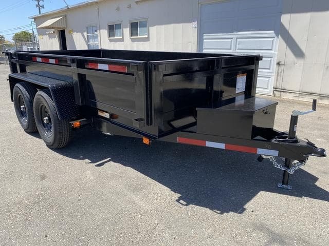 6×12 Dual Axle Dump Trailer 12K Heavy-Duty Capacity - Image 4