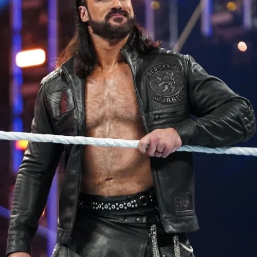WWE Drew McIntyre Leather Jacket 2